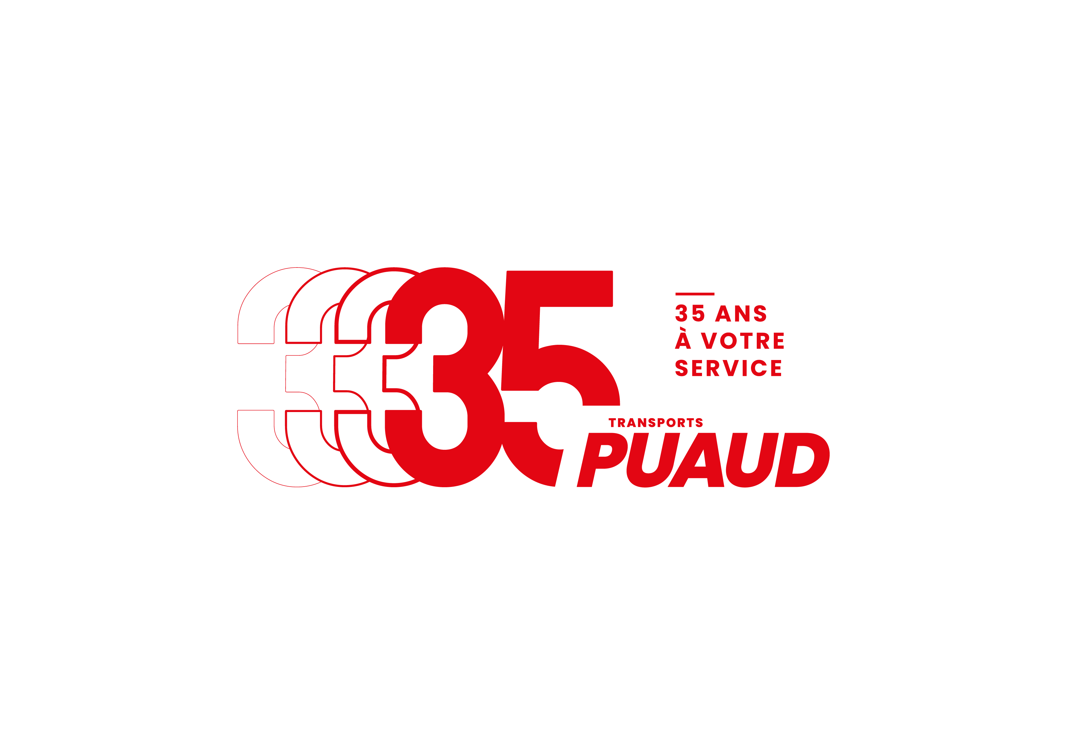 logo transports PUAUD 35ans